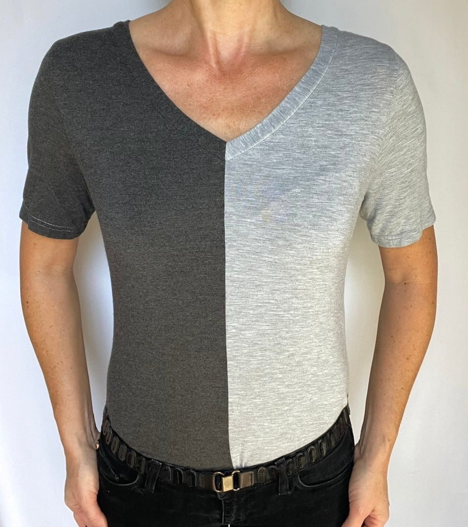 Short Sleeve V-Neck