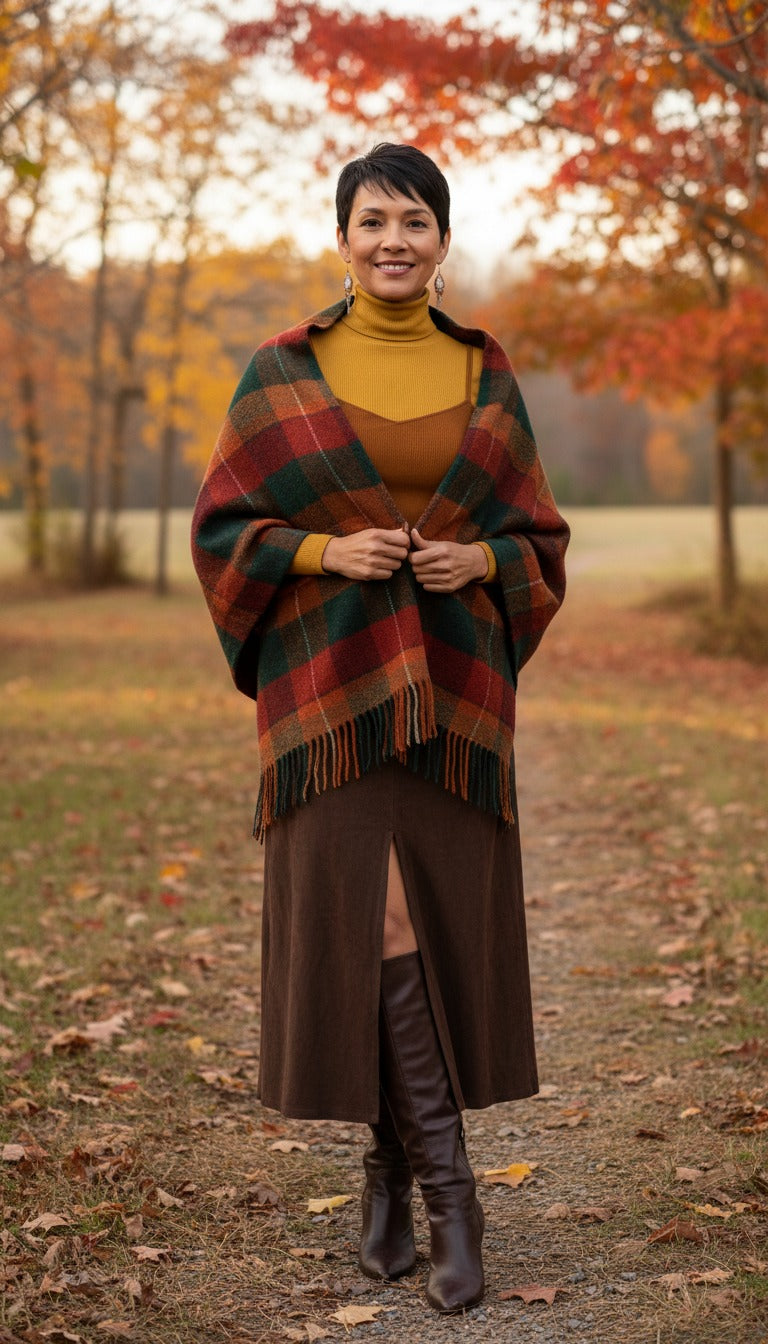 Two Toned Turtleneck Camisole